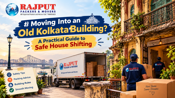 Moving Into an Old Kolkata Building? A Practical Guide to Safe House Shifting